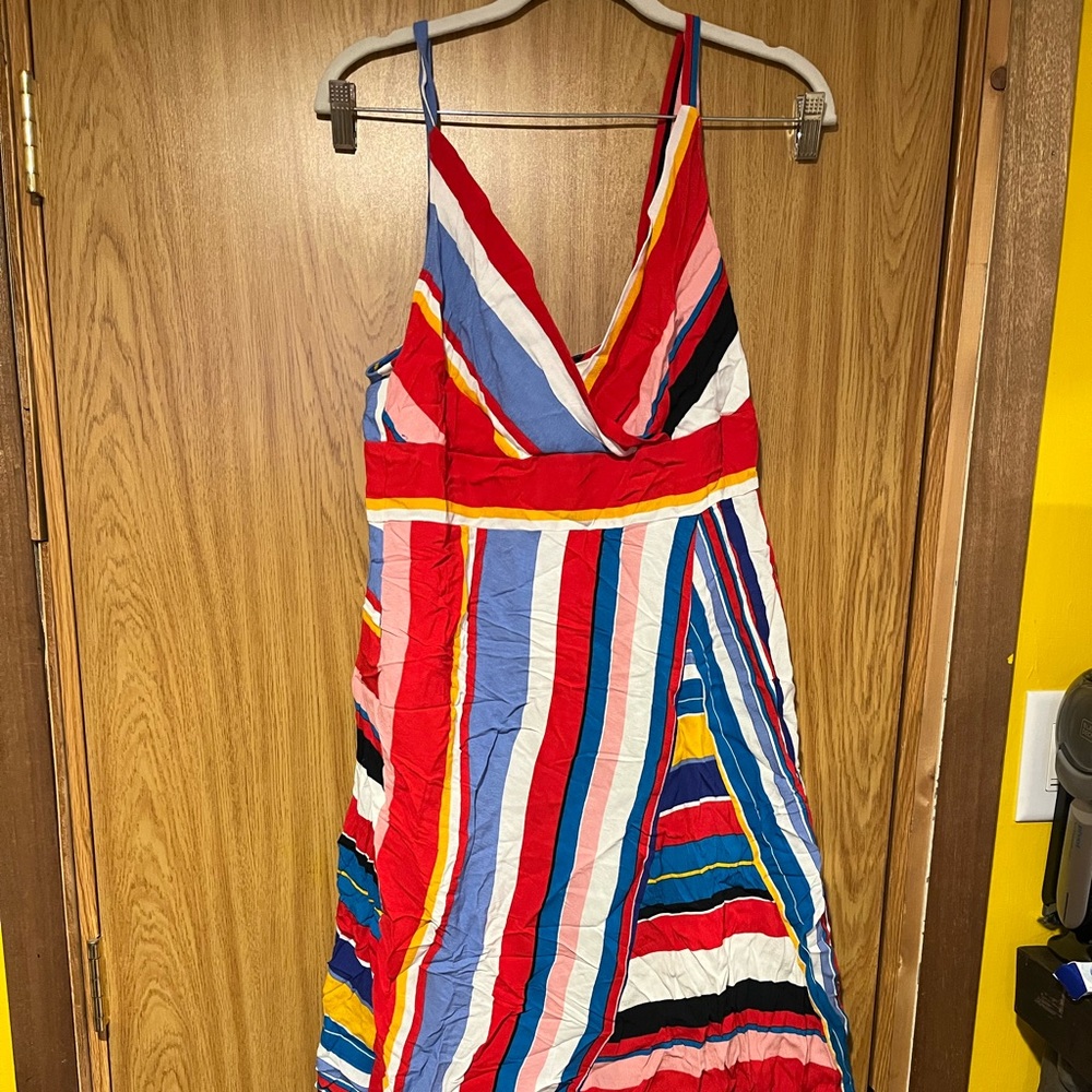 Traci Reese for Anthropologie striped dress